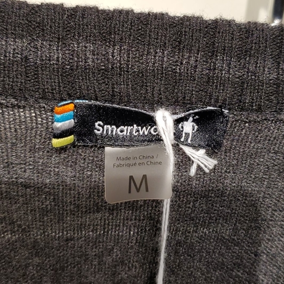 Mens Merino Wool Cardigan Medium - Picture 3 of 4